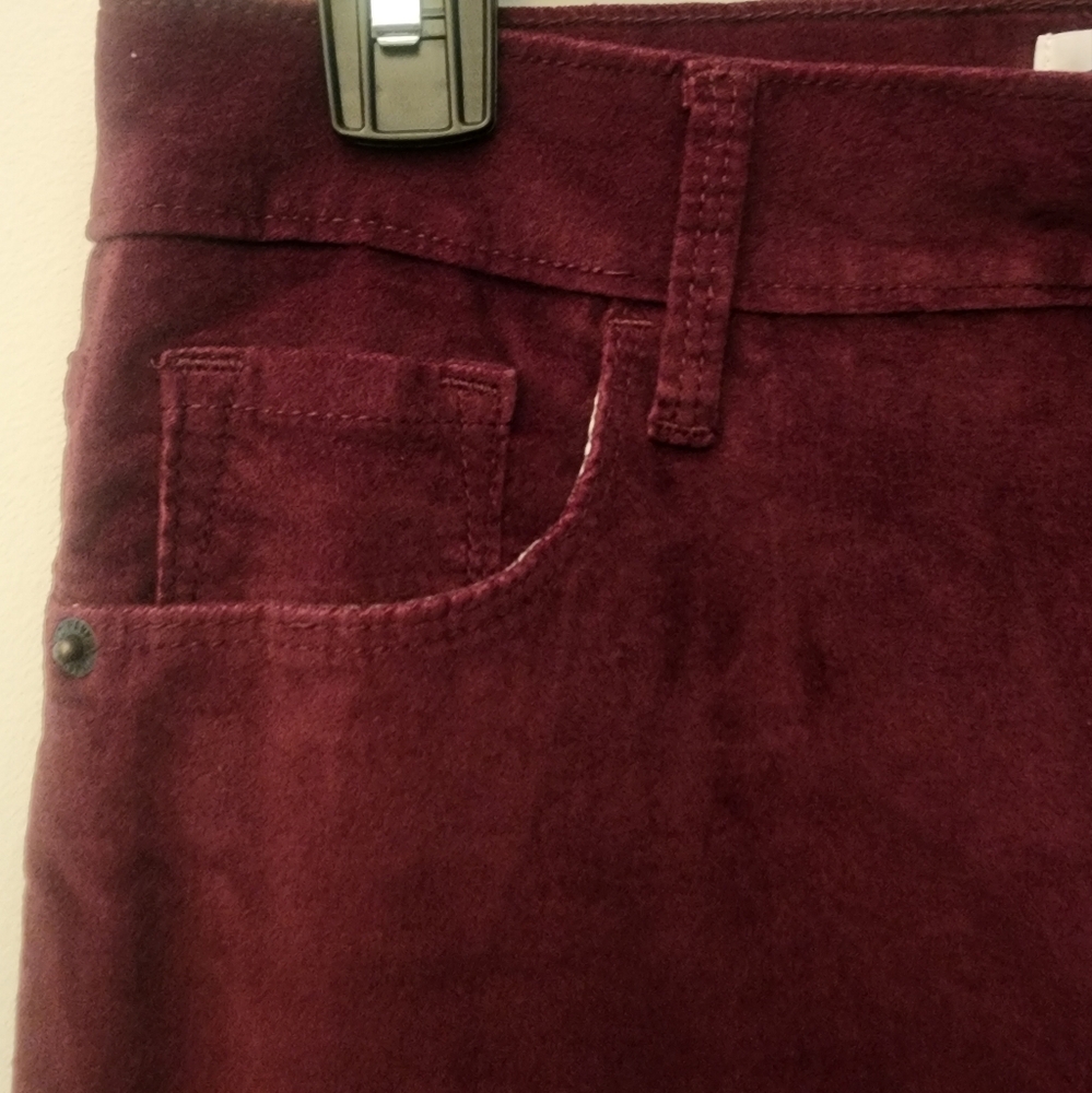 NEW Old Navy - High-Waisted Rockstar Super-Skinny Corduroy Pants - 8 LONG - Picture 6 of 8